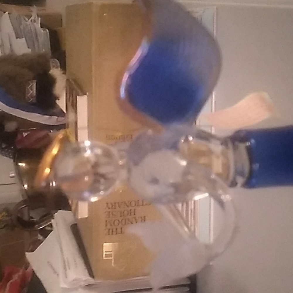 Hand blown glass angel - Picture 3 of 6
